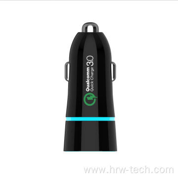 Mini Fast Car Charger USB A/C Port